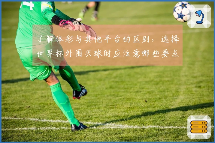 了解体彩与其他平台的区别，选择世界杯外围买球时应注意哪些要点